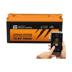 LIONTRON Arctic LiFePO4 LX Intelligente BMS-Batterie 12,8 V 100 Ah
