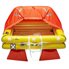 Plastimo Radeau hauturier Transocéan ISO 9650-1 6 places en container Sup à 24h