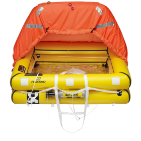 Plastimo Transoceanic offshore raft ISO 9650-1 4 places in container -24h