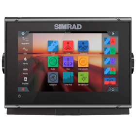 SIMRAD GO7 XSR 7'' touchscreen handset sem sonda