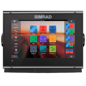 SIMRAD GO7 XSR 7'' touchscreen-handset met HDI DownScan-sonde