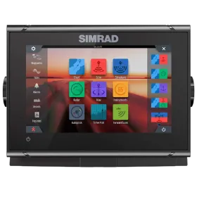 Aparelho SIMRAD GO7 XSR com tela sensível ao toque de 7" com sonda Active Imaging 3 em 1
