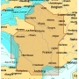 C-MAP Max-Karte - Inland Frankreich