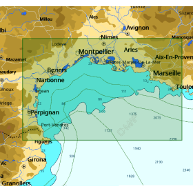 C-MAP Max Chart - Gulf of Lion