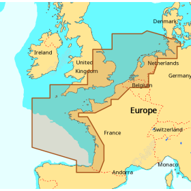 C-MAP Max Chart - North-West European Coasts