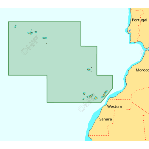 Carte C-MAP 4D - Iles de Madere-Acores-Canaries