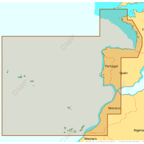 Carte C-MAP 4D - Côtes Ouest européennes