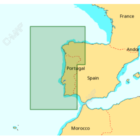 C-MAP 4D chart - Portugal and Galicia