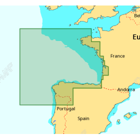 Carte C-MAP 4D - Golfe de Gascogne