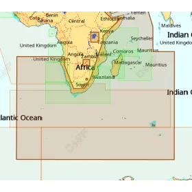 Carte C-MAP Discover X - Afrique : Sud et Est