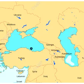 C-MAP Ontdek X-kaart - Zwart + Kaspische Zee