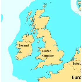 Carte C-MAP Discover X - Grande Bretagne