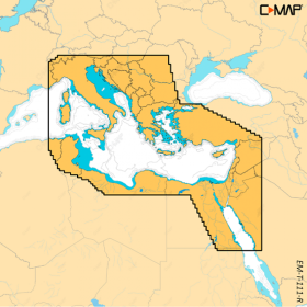 C-MAP Reveal X Chart - Eastern Mediterranean