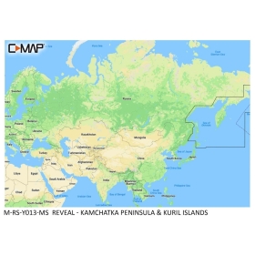 C-MAP Reveal Chart - Kamchatka Peninsula and Kuril Islands