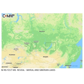 C-MAP Reveal Chart - Baykal and Siberian Lakes