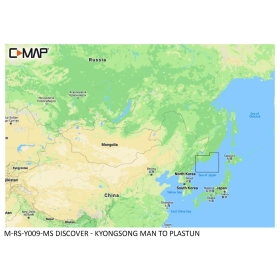 C-MAP Discover Map - Kyongsong Man to Plastun