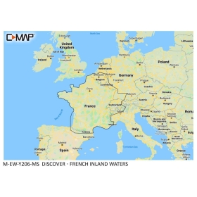 C-MAP Discover Chart - French Inland Waters