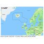 Carte C-MAP Discover - Islande, Féroé, Shetland & Orkney