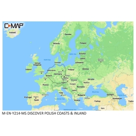 C-MAP Discover Chart - Polish Coast and Inland