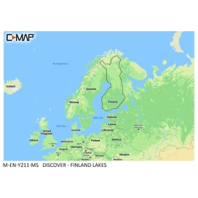 C-MAP Discover Chart - Lakes of Finland