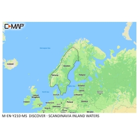 C-MAP Discover Chart - Scandinavian Inland Waters