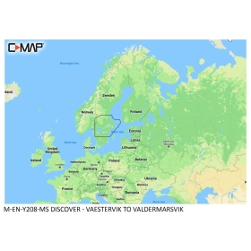 C-MAP Discover Map - Vaestervik to Soederhamn