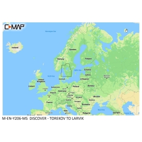 C-MAP Discover Map - Torekov to Larvik