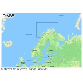 C-MAP Upptäck karta - Bodoe - Kirkenes