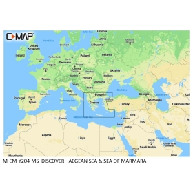 C-MAP Discover Chart - Aegean Sea & Marmara Sea