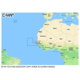 C-MAP Discover-Karte – Kap Verde & Guinea-Bissau