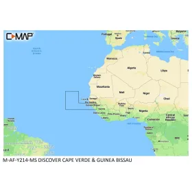 C-MAP Ontdek kaart - Kaapverdië en Guinee-Bissau