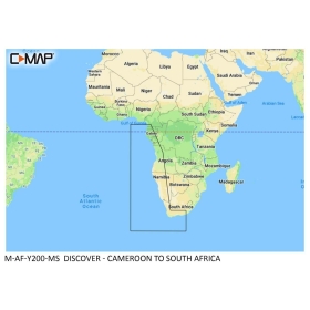C-MAP Upptäck karta - Kamerun - Sydafrika