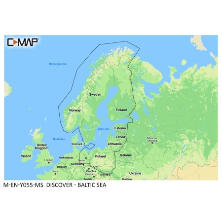 C-MAP Discover Chart - Baltic Sea