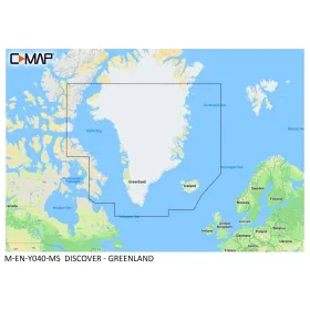 Carte C-MAP Discover - Groenland
