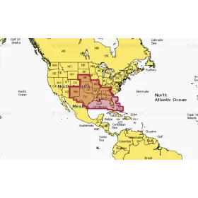 Navionics Platinum+ Amerikaanse Zuid-kaart