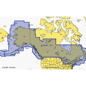 Navionics Platinum+ kaart van Canada en Alaska