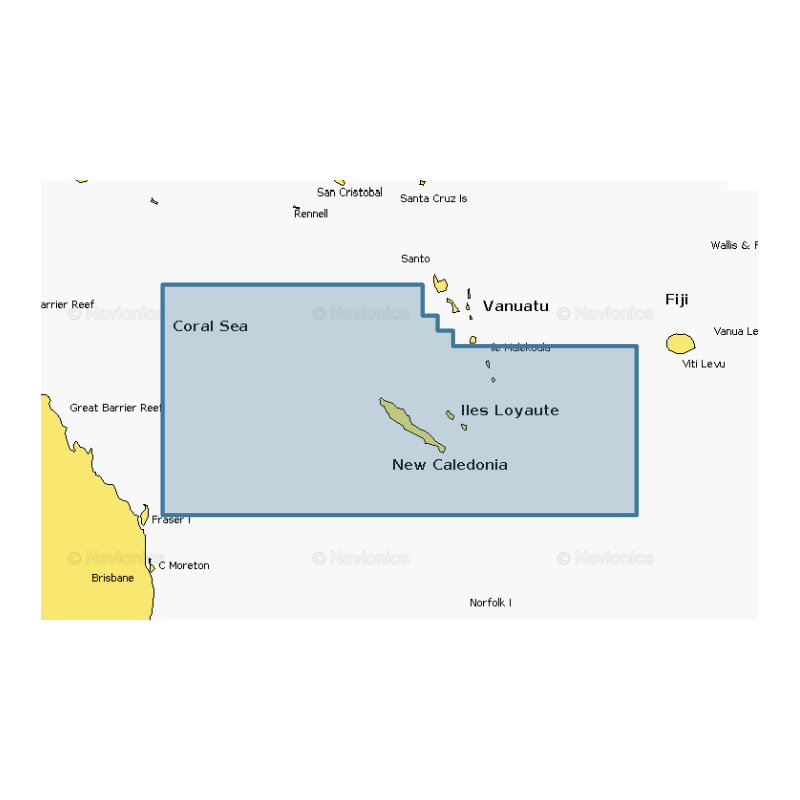 Navionics Carte Navionics+ REGULAR - Zone AUSTRALIE & NOUVELLE-ZÉLANDE