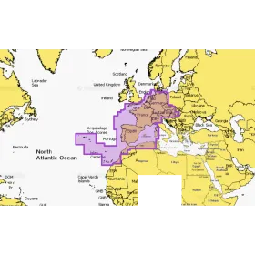 Navionics Platinium+ Kaart Europa, Centraal en West