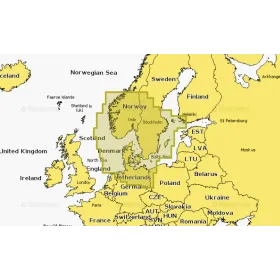 Navionics Platinium+ Baltische Zee-kaart