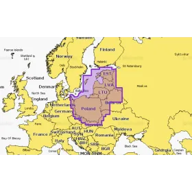 Navionics Platinum+ kaart Baltische Zee, oostkust