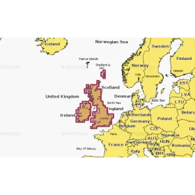 Navionics Platinum+ Meren- en rivierenkaart voor Groot-Brittannië en Ierland