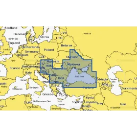 Navionics Platinum+ Zwarte Zee- en Azov-zeekaart