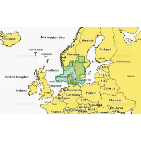 Navionics Platinum+ Oslo naar Trelleborg kaart