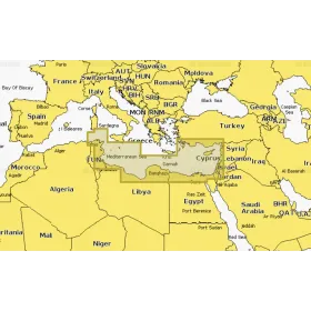 Navionics Platinium+ Middellandse Zee, Zuidoost-kaart