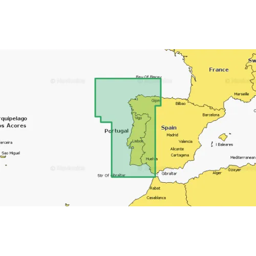 Navionics Platinum+ Karte Portugal & Spanien, Nordwesten