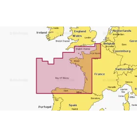Navionics Platinium+ Golf van Biskaje-kaart