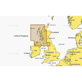 Navionics Platinum+ kaart Schotland, westkust