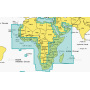 Navionics Platinum+ kaart voor Afrika en het Midden-Oosten