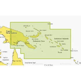 Navionics Platinium+ Kaart Papoea-Nieuw-Guinea en Salomonseilanden