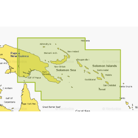 Navionics Platinum+ Karte von Papua-Neuguinea und den Salomonen